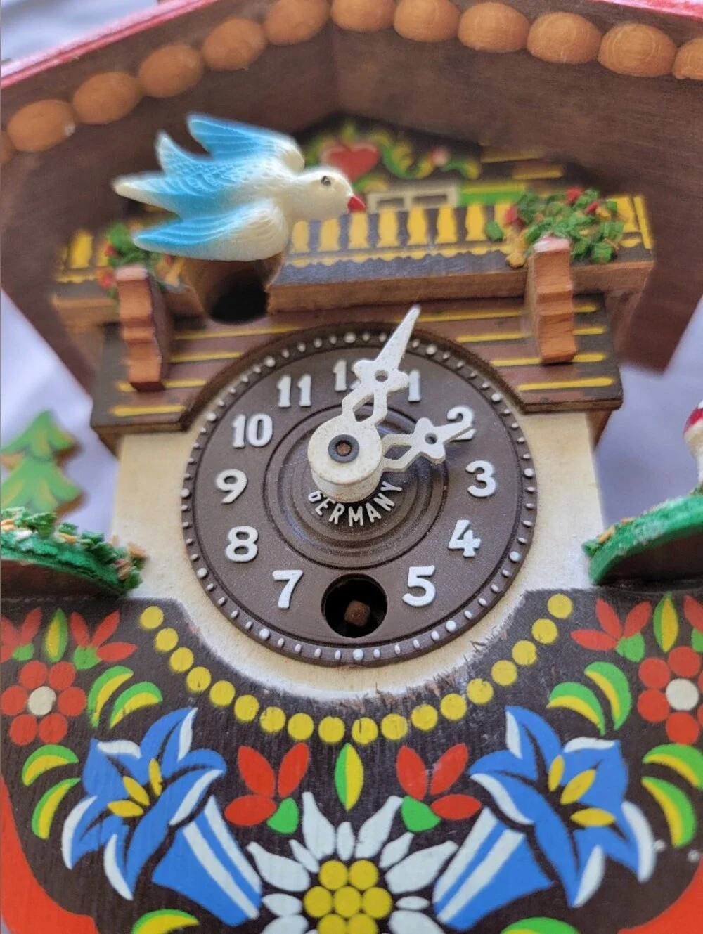 Lot of 2 Black Forest Style German Cuckoo Clocks (For Parts or Repair)